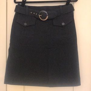 Max & co blue navy skirt